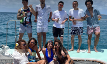 Sail Hawaiian Style Catamaran boat rental operation on Honolulu, HI 4