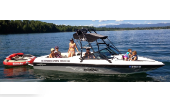 Action Water Sports boat rental operation on Sandpoint, ID 4