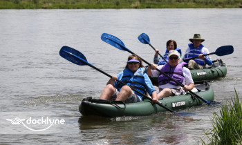 Teton River Supply boat rental operation on Driggs, ID 7