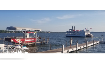 Lady of the Lake boat rental operation on Clear Lake, IA 2