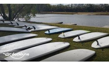 Flatwater Fitness & Fun boat rental operation on Milford, KS 5