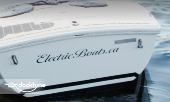 Maine Electric Boat Co. boat rental operation on Sebago, ME 1