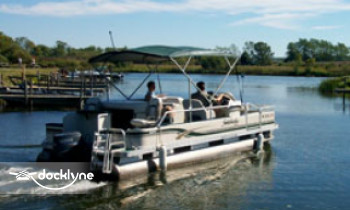 Insta Launch Campground & Marina boat rental operation on Manistee, MI 4