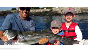 Striker Charters boat rental operation on Sebago, ME 6
