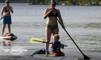Lake Region Paddle boat rental operation on Brunswick, ME 1