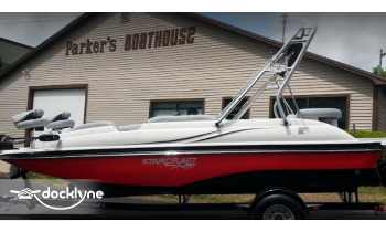 Parkers Boat House boat rental operation on Sebago, ME 1