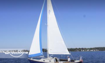 Chesapeake Windsail Cruises Corporation boat rental operation on Chesapeake Beach, MD 4