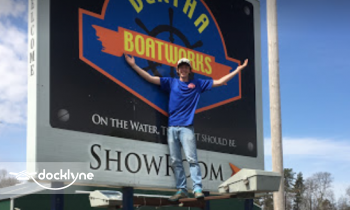 Bertha Boat Works boat rental operation on Pequot Lakes, MN 5