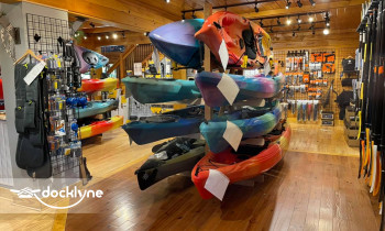 Lake Gaston Outfitters boat rental operation on Littleton, NC 10