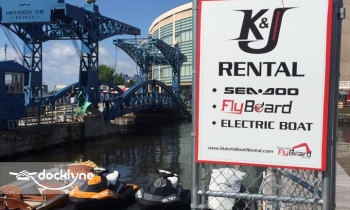 K&J Watersports boat rental operation on Side Lake, MN 5