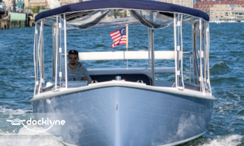 Boston Electric Boats boat rental operation on Boston, MA 1