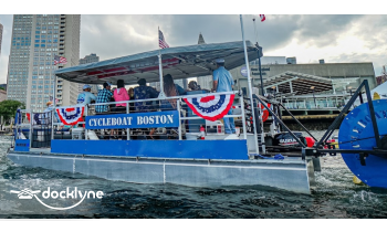 Cycleboat Boston boat rental operation on Boston, MA 1