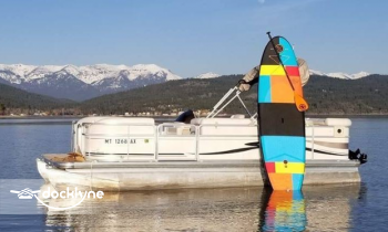 Bigfork Pontoon Rentals boat rental operation on Montana, MT 1