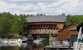 Riveredge Marina boat rental operation on Newbury, NH 3