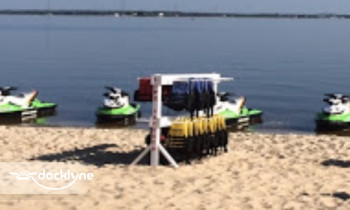 Beesley's Point Sea-Doo boat rental operation on , NJ 8