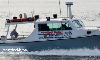 Never Enuff Fishing boat rental operation on Flushing, NY 1