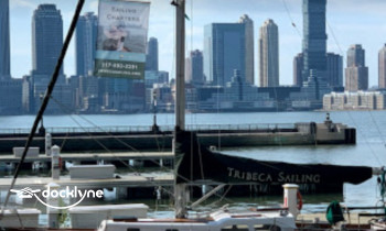 New York Media Boat boat rental operation on New York, NY 2