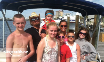 True Blue Pontoon -Okaloosa Island boat rental operation on Fort Walton Beach, FL 2