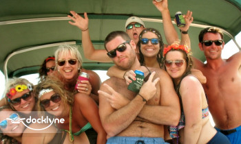 True Blue Pontoon -Okaloosa Island boat rental operation on Fort Walton Beach, FL 3
