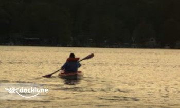 Pier 66 Lake Front Cottages & Boat Rentals boat rental operation on Union City, PA 1