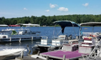 Pier 66 Lake Front Cottages & Boat Rentals boat rental operation on Union City, PA 2