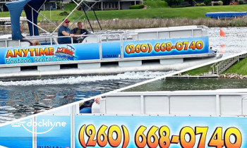 Anytime Pontoon Rentals boat rental operation on Angola, IN 3