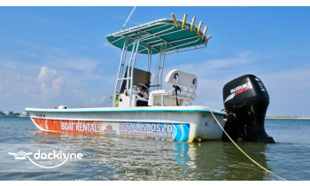 AB WaterSport boat rental operation on Atlantic Beach, NC 1