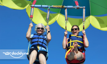 Parasail Siesta boat rental operation on Sarasota, FL 3