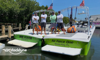 Parasail Siesta boat rental operation on Sarasota, FL 6
