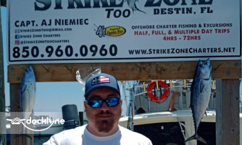 Charter Boat Strike Zone Too boat rental operation on Destin, FL 9