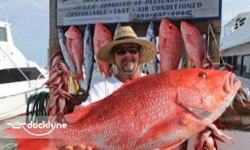 Destin Princess/Destiny Party Boat Fishing boat rental operation on Destin, FL 1