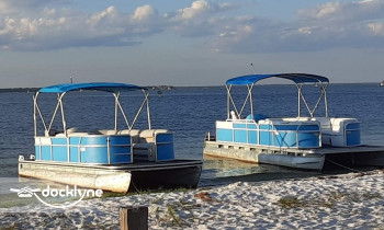 Beach Time Pontoon Rental boat rental operation on Destin, FL 1