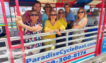 Paradise Cycle Boat Cruises boat rental operation on Marco Island, FL 1