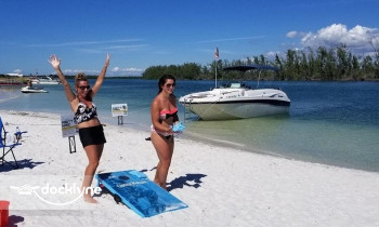 Captain Party Hard boat rental operation on Marco Island, FL 1