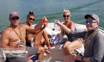 Captain Party Hard boat rental operation on Marco Island, FL 11