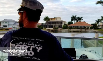 Captain Party Hard boat rental operation on Marco Island, FL 12