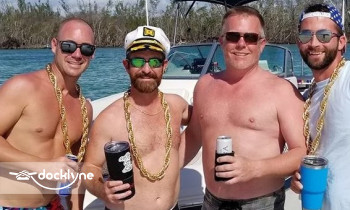 Captain Party Hard boat rental operation on Marco Island, FL 13