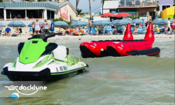 Rebel Water Sports boat rental operation on Fort Myers Beach, FL 2