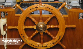 Lady Chateau Yacht Charters boat rental operation on Fort Lauderdale, FL 3