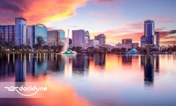 Lake Eola Park Swan Boat Rentals boat rental operation on Orlando, FL 2
