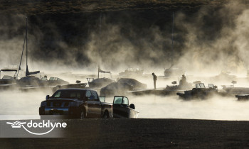 Crowley Lake Fish Camp Tackle boat rental operation on Mammoth Lakes, CA 2