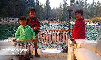 Bass Lake Fishing boat rental operation on Bass Lake, CA 7