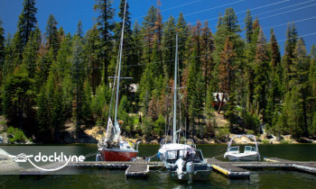 Huntington Lake Resort Marina boat rental operation on Lakeshore, CA 4