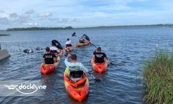 Swansboro Paddle Boarding and Kayaking boat rental operation on Swansboro, NC 4