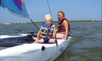 Hatteras Watersports boat rental operation on Salvo, NC 1