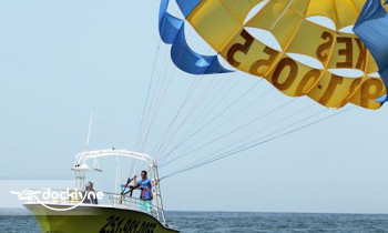 Ike's Beach Service boat rental operation on Gulf Shores, AL 1