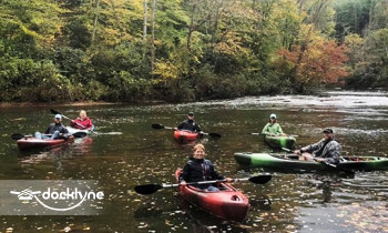 RiverGirl Fishing Co. boat rental operation on Todd, NC 1