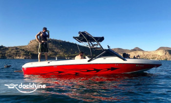 Arizona Lake Love boat rental operation on Show Low, AZ 2
