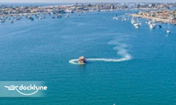 Cruisin Tikis Newport Beach boat rental operation on Newport Beach, CA 3