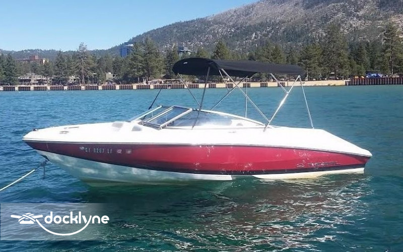 Action Watersports at Lakeside Marina boat rental operation on South Lake Tahoe, CA